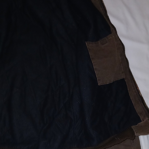 Vintage Carhartt Brown Hooded Jacket - Picture 8 of 9